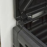 300L Garden compost bin with 48 vents Yellow 21531439