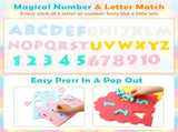 3D Puzzle Playhouse Mat for Kids 3, 30.4826.6731.75cm EVA Foam Interlocking Mat with Alphabet 65040618