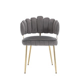 ZUN COOLMORE Accent Chair ,leisure single chair with Golden feet W1539111875