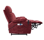 ZUN Dual OKIN Motor Power Lift Recliner Chair for Elderly Infinite Position Lay Flat 180&deg; Recliner with 45721262