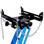 ZUN Hydraulic transmission service jack,flloor jack 1/2ton capacity 1000lb,low profile blue W46542644