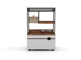 Cat Litter Box Enclosures with Cat Tree Tower, Cat Furniture ,Cat Cabinet W1687106558