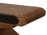 Ashwood veneered console table with cross leg, Two Handle Drawers, Console Table ,Easy Assembly, for W3040P455736