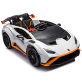 ZUN Lamborghini Huracan Sto 24V Kids Electric Ride-On Drift Car: Speeds 1.86-5.59 MPH, Ages 3-8, Foam W1396P155007