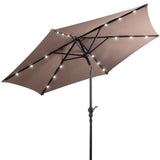 9 Feet LED Solar Umbrella 90299232