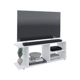 Goodwood Minimalistic Tv Stand for 65-Inch TV With 5 Open Shelves B070P234336