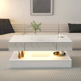 16.93IN High LED Coffee Table,Modern Coffee Table for Living,Living Tables,Large Living W331P269983