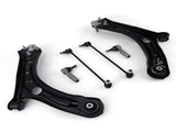 Front Lower Control Arm Tie Rods Sway Bar End Link fit for 12-2017 Passat Beetle FWD 39056410