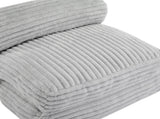 Latina Indoor Foldbable Bean Bag Lounge chair, Light Gray N775P265519G