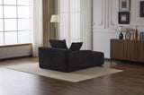 Oversized Chaise Lounge Chair Cozy Cloud Couch, Modern Plush Corduroy Upholstered Sleeper Sofa 45948647