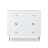 Kids 3 Drawer Dresser, Baby Nightstand for Bedroom, Storage Cabinet for Toddler Child for Living 81589726