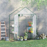 ZUN Mini Walk-in Greenhouse （Prohibited by WalMart） 88574212