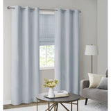 Basketweave Room Darkening Cordless Roman Shade B035129724