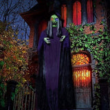 11.8ft Life Size Hanging Witch Talking Halloween Hanging Decoration 40479945
