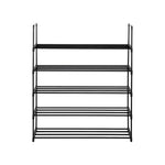 ZUN 5 Tiers Shoe Rack Shoe Tower Shelf Storage Organizer For Bedroom, Entryway, Hallway, and Closet 45068664