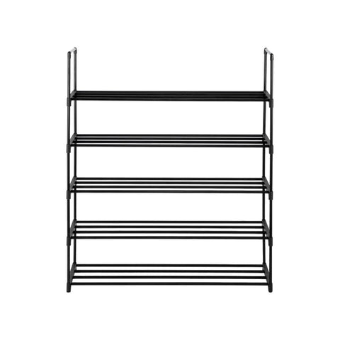 ZUN 5 Tiers Shoe Rack Shoe Tower Shelf Storage Organizer For Bedroom, Entryway, Hallway, and Closet 45068664