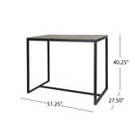 ZUN EZRA BAR TABLE 70261.00GRY