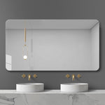 ZUN Bathroom Vanity Mirror , Wall-Mounted Mirror for Bathroom Anti-Fog Waterproof W2709P178995