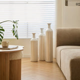 Floor metal vase modern style decoration home white metal vase 3-piece set gorgeous home decoration W2796P255615