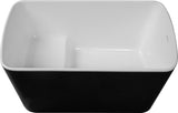 ZUN 49'' x 28'' Acrylic Freestanding Soaking Bathtub, Square-shape Japanese Soaking Hot Tub, Sit-In W1573P170472