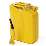 20L US Standard Cold-rolled Plate Petrol Diesel Can Gasoline Bucket with Oil Pipe Yellow 2 Pairs of 72849124
