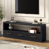 Mirod Stylish TV Stand with Ample Storage,Classic Design with Three Drawers and Spacious N760P251944B