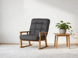 Modern adjustable lounge chair, with adjustable seat height and three-level lumbar angle adjustment, W244P459660