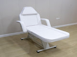 Tattoo Chair for Client, Facial Beds for Esthetician Adjustable 3-Section Lash Tattoo Bed, White W1767P195861