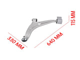 2Pcs Front Lower Left and Right Control Arm Fit for Mercedes-Benz GLA250 GLB250 Sport Utility 2.0L 40721198