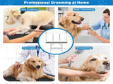 Foldable Pet Grooming Table with Adjustable H-shaped Arms, 330 LBS Capacity for Small-Large Dogs 48300431