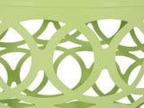 Outdoor Metal S/2 end table 73606.00GRN