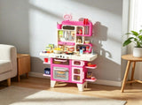 104-Piece Pretend Play Kitchen Set, Realistic Lights & Sounds, Toy Kitchen Accessories for Boys & 09990938
