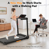 Treadmill with Incline Running Machine 2.5HP Quiet Brushless, 300 Lbs Capacity, App, Pulse Sensor 83490289