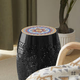 RUBY12" SIDE TABLE -BLACK N770P182376B