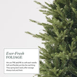 Fraser Slim Fir 7.5ft Christmas Tree Pre-Lit Artificial with 3,429 Branch Tips & 792 Low-Voltage 97339463