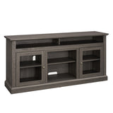 ZUN Contemporary TV Media Stand Modern Entertainment Console for TV Up to 65" with Open and Closed W1758P147684