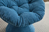 Oversized Swivel Accent Chair, 360 Swivel Barrel Chair, Papasan Chair for Living Room Bedroom W1752P172298