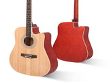 GT502 41-Inch Notch Spruce Panel Matte Edging Folk Guitar Bag Shield Wrench 26568948