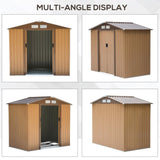 Outdoor Garden Storage Shed Tool House Not Supported 91114390