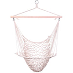 ZUN 2pcs Hanging Rope Air/Sky Chair Swing beige 62053373