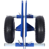 600lb Panel Dolly , 10in. Pneumatic Wheels ,blue W46559169