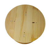 1-Layer Rotating Bookcase 360 Rotating Display Rack Pine Wood Rotating Bookshelf 94148618