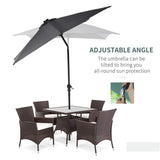 ZUN Outdoor beach umbrella/ Sun Umbrella （Prohibited by WalMart） 87658751