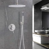 Dome system Shower head combination set wall mounted with 10 inch head and hand held KE-A3585-BN
