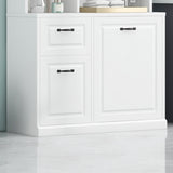 Bathroom Storage Cabinet with Tilt-Out Hamper, 70.9'' Tall Free Standing Organizer with Drawers & N725P278420K