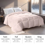 Pink plus-size comforter for all seasons, perfect for cozy bedrooms, luxurious hotel rooms, single, 19409757