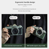Genuine Leather Handmade Camera Handle Case Bag Cover for the om-3 camera 15053644
