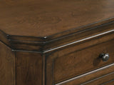 Maderne Traditional Wood Panel 5 pieces King Bed set with Dresser, Mirror, Nightstand and Chest T2574P204906