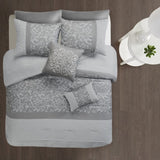 Embroidered 8 Piece Comforter Set B03594921