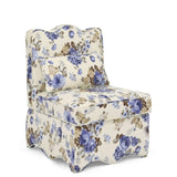 ZUN Flannel single dining chair with soft seat cushion and backrest, no armrests, matching pillow can be W487P221666